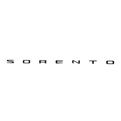 2021-2022 KIA Sorento Rear Hatch Letters Overlay