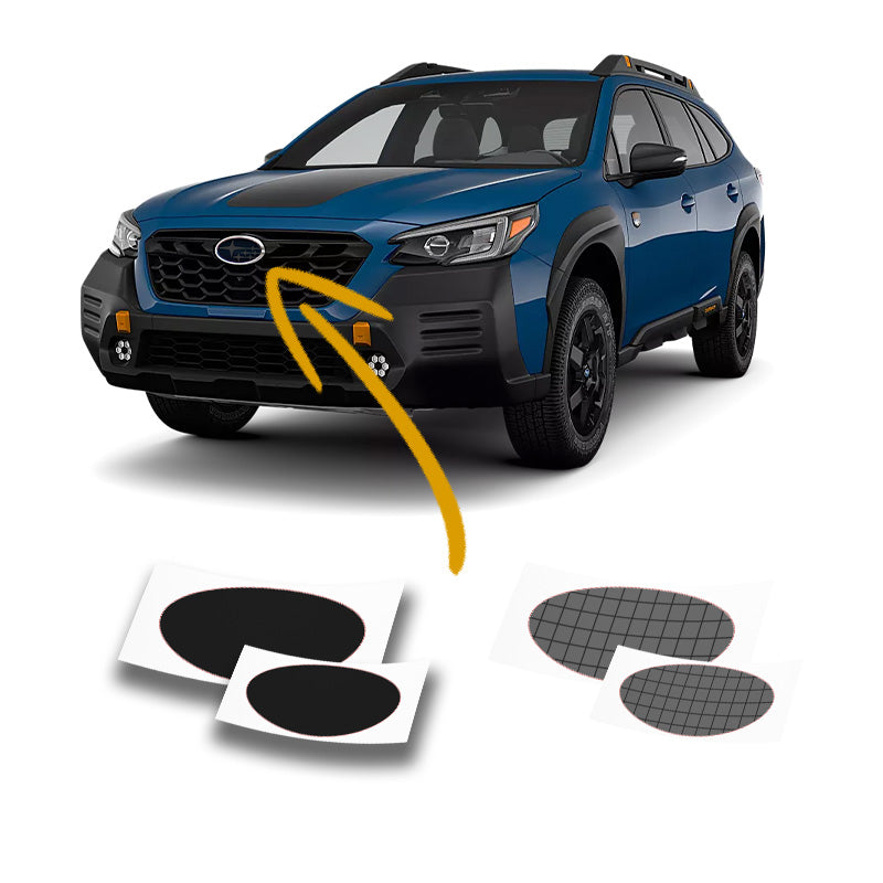 2020+ Subaru Outback Smoked Tint Emblem Overlays – VIP Auto Accessories
