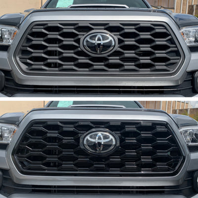 2020+ Toyota Tacoma TRD Gloss Black Grille Overlay