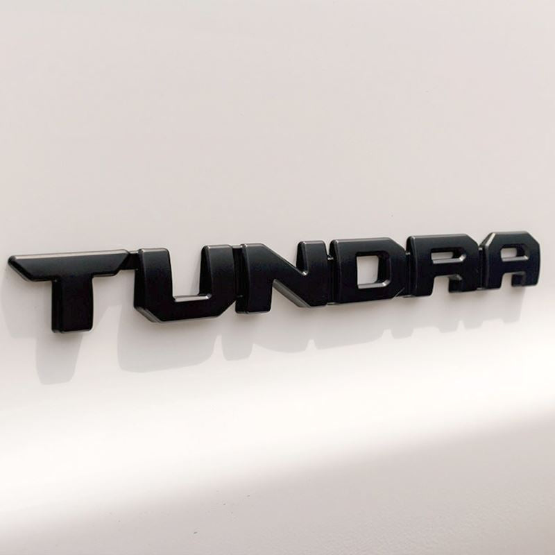 Toyota Tundra Blackout Emblem Overlays