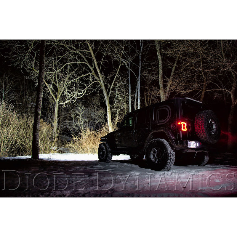 2018+ Jeep Wrangler JL Bolt-On LED Light Bar Kit - Bumper Mount