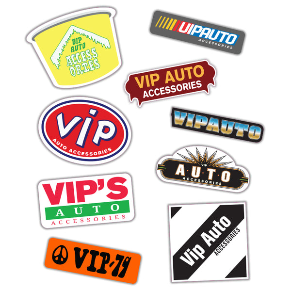 VIP Identity Sticker Pack #1 – VIP Auto Accessories