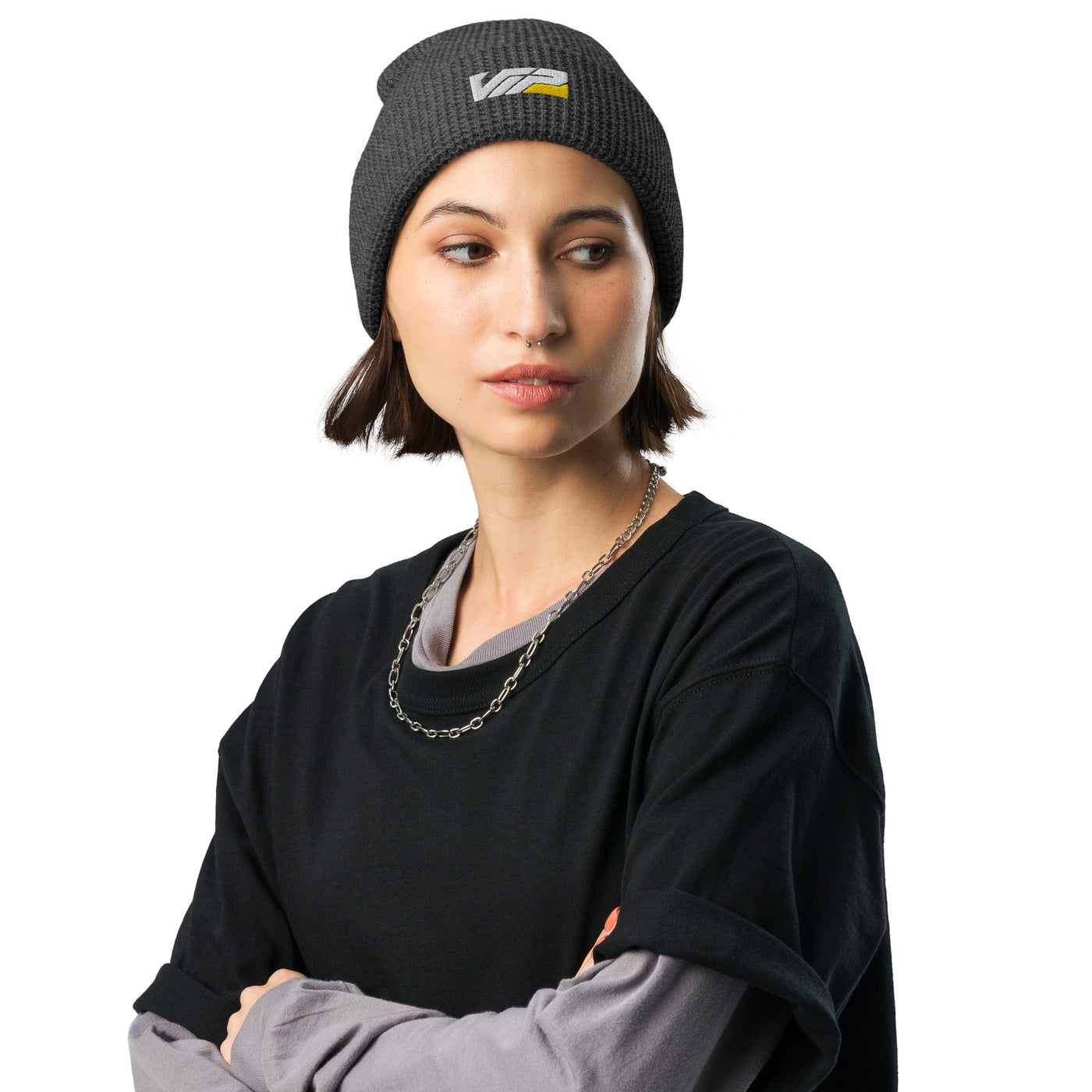 VIP Waffle Knit Beanie