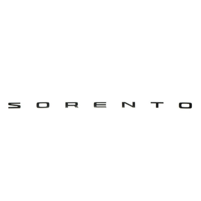 2021-2022 Kia Sorento Black Rear Lettering