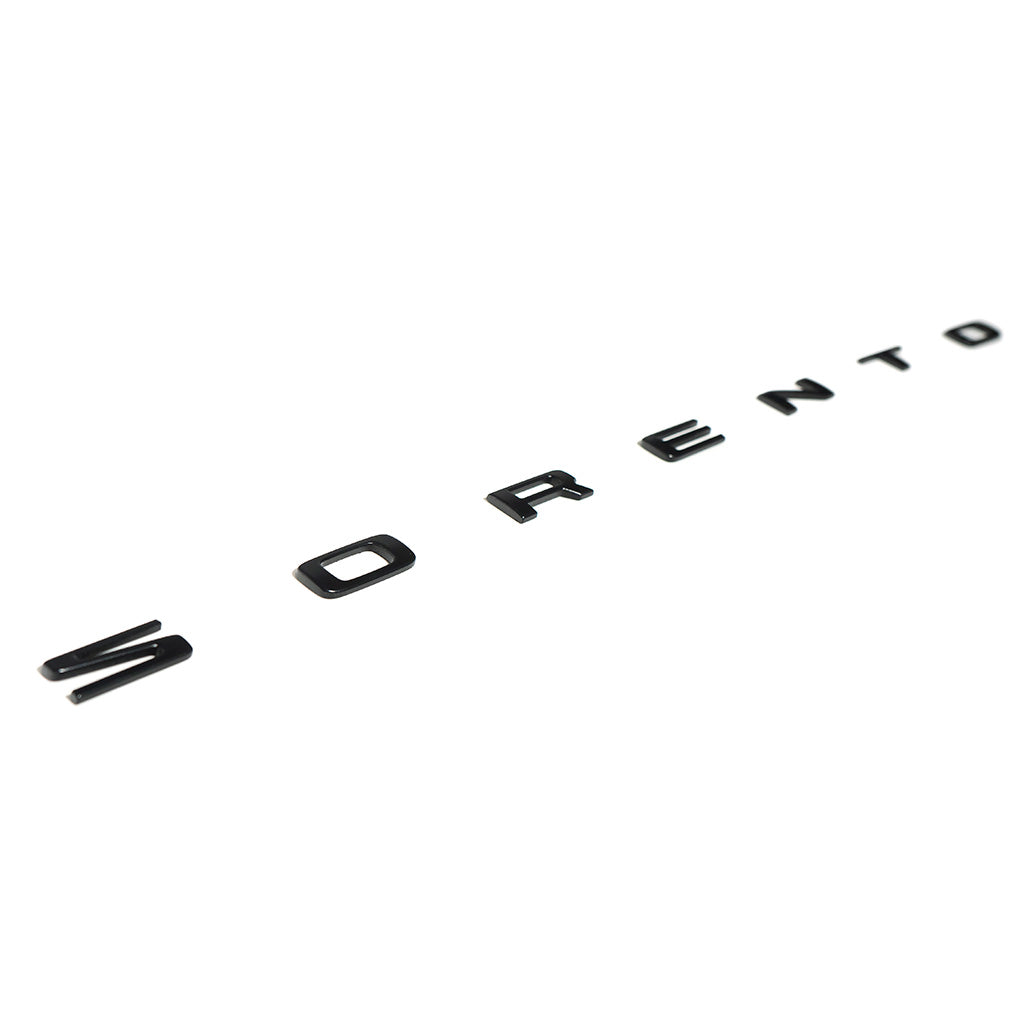 Painted Black Rear Lettering | Fits 2021-2022 Kia Sorento – VIP Auto ...